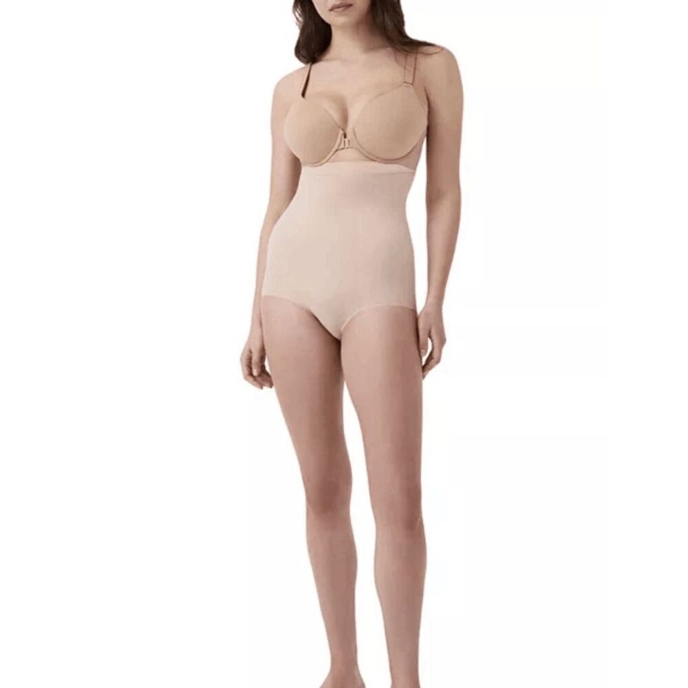SPANX Higher Power High Waisted Panty Shapewear Nude Tummy Control XL NWOT